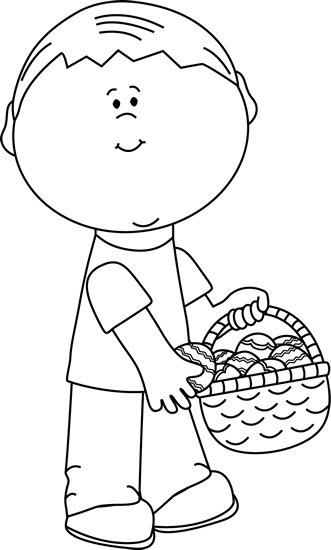 Black_and_White_Boy_Putting_Eggs_in_an_Easte